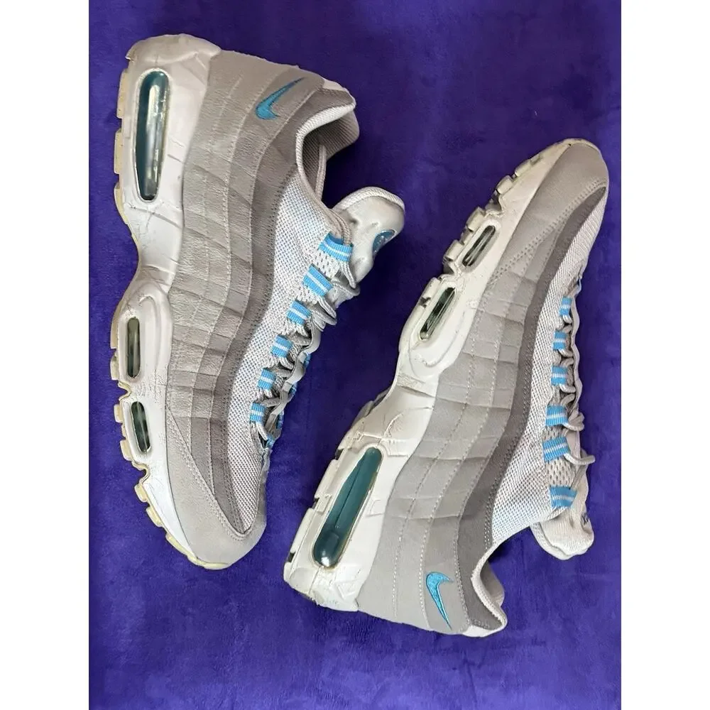 Nike Air Max 95 Men’s Sz.12 Low Top Sneakers Grey Amarillo Colorblock CD7495-100